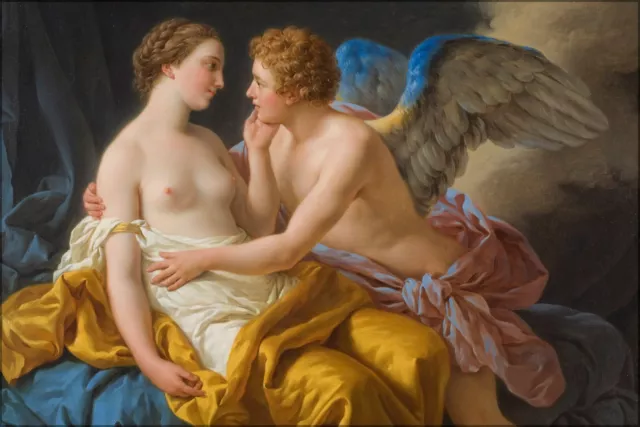 Poster, Many Sizes; Louis Jean Francois Lagrenee - Amor And Psyche 1805