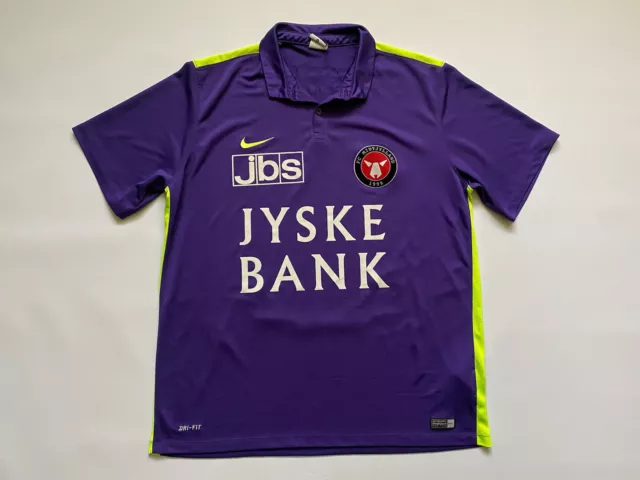 Fc Midtjylland Denmark Football Shirt Jersey Maglia Nike