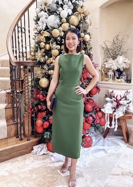ZARA WOMAN SLEEVELESS Zw Collection Midi Dress With Slit Green 8776/707 Xs  New 50.00 - PicClick UK