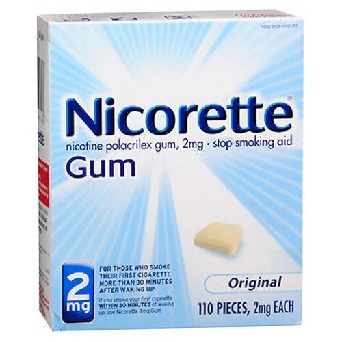 Chicorette Stop Smoking Aid Goma Original 110 cada 2 mg