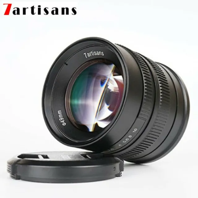 7artisans 55mm F1.4 Large Aperture Portrait Lens for Fujifilm Fuji X X-T3 Camera