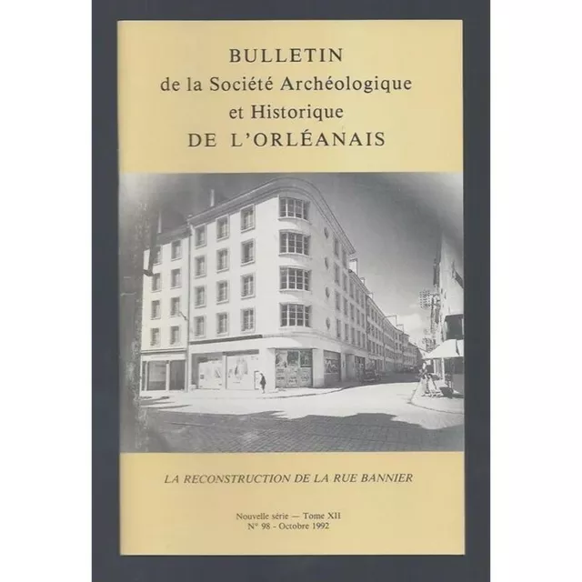 COLLECTIF : Bulletin de la Société Archéologique et Historique de l'Orléanais. N