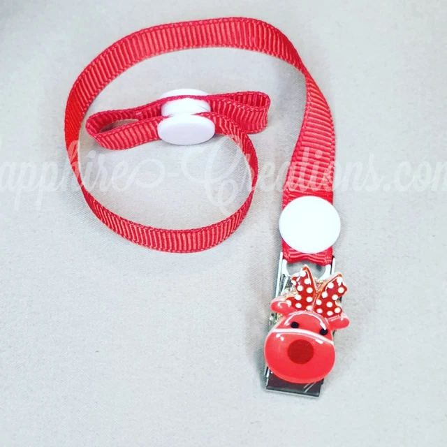 Navidad Mi primer bebé ficticio clip chupete rosa azul baby shower regalo niñas niños