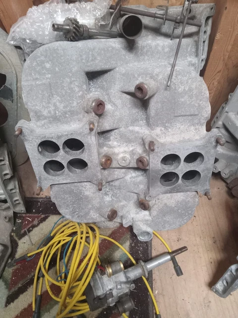 Ford 427 Fe Mickey Thompson Cross Ram & Distributor Linkage Etc... 427 428 390 Ford 427 Fe Mickey Thompson Cross Ram & Distributor Linkage Etc... 427 428 390