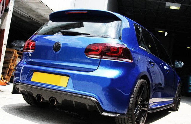 VW GOLF MK6 R20 EXO Style Carbon Fibre Rear Diffuser 08-13 £353.00 ...