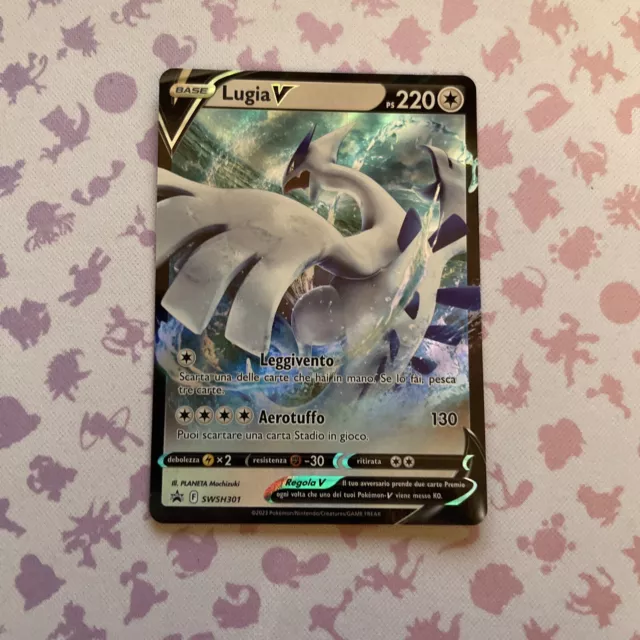 Carta Pokemon Lugia Iridescente SM82 Promo Shiny Ita - Vinted