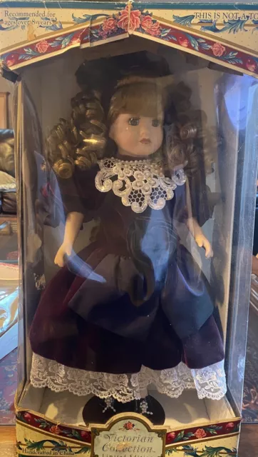 Victorian Collection Limited Edition Genuine Porcelain Doll by Melissa Jane 1996