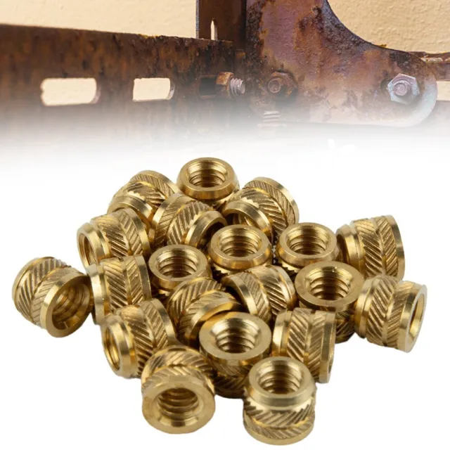 Precision Designed 20pcs Brass Threaded Inserts for Plastic 3D Printing 3