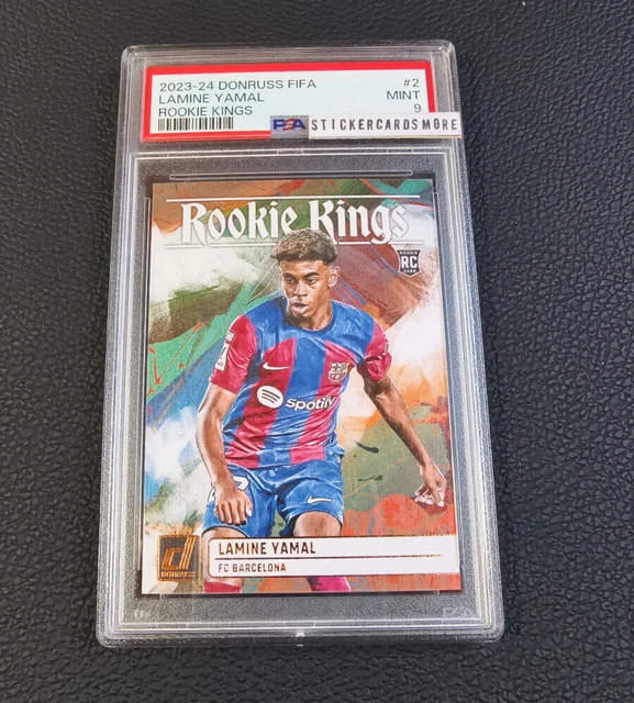 Carte Collector Lamine Yamal Panini Immaculate Heralded Materials #HM-LY /99 - Rookie RC 2023-24, état Excellent