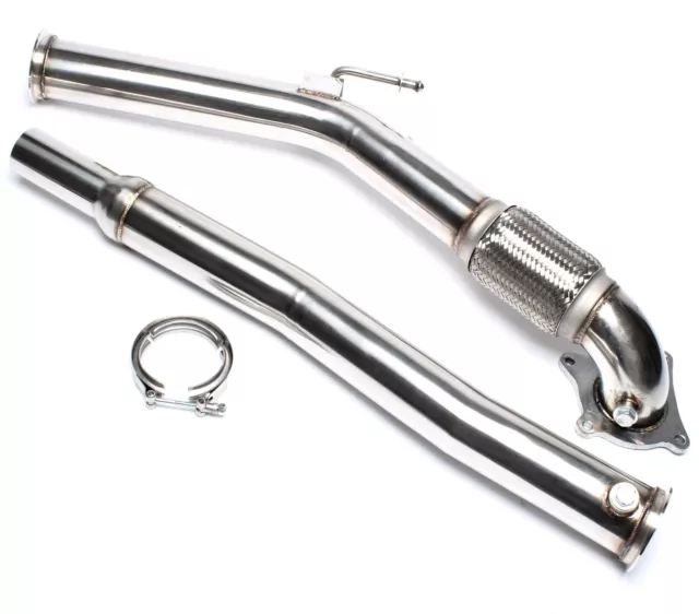 Edelstahl Downpipe 1.8 - 2.0 Tfsi / Tsi -> Audi A3 8P 8Pa, Tt 8J, Seat Leon 1P