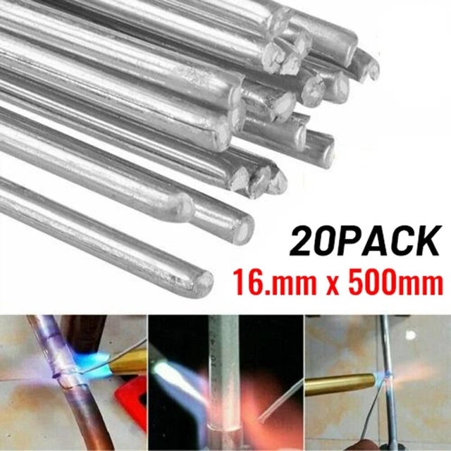 Barras de soldadura de aluminio fáciles de doblar para soldadura flexible (66 caracteres)