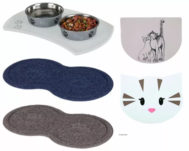 Trixie Napfunterlagen pour Chats, Divers Motifs Et Tailles