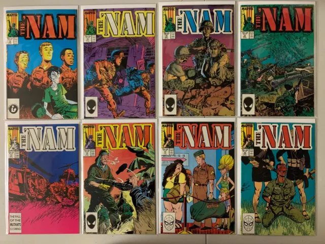 The 'Nam comics run from: #1-30 DIR 30 diff (1986-89) 2