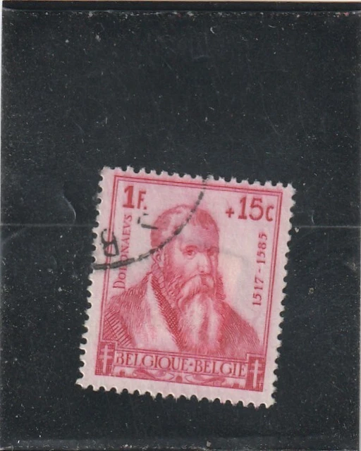 L5969 BELGIQUE Timbre N° Y&T 597 de 1942 " R Dodonée " Oblitéré