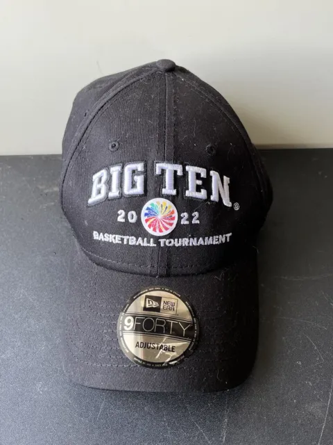 Big Ten Basketball Tournament 2022 Baseball Cap Hat New Era 9Forty Adjustable