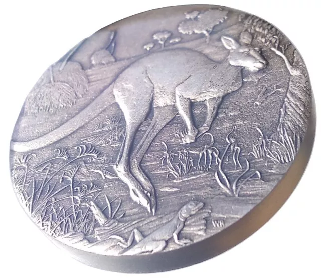 Australien 2 Oz Silber Känguru 2016 Antik Finish nur 3.000 Stück! Selten