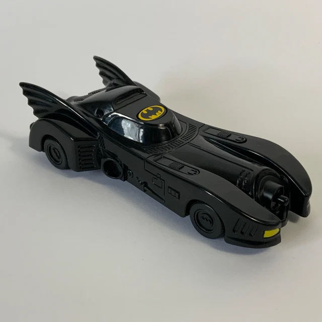 VINTAGE 1989 BANDAI Batman Batmobile Turbo Speed Pull Back & Go Vehicle ...