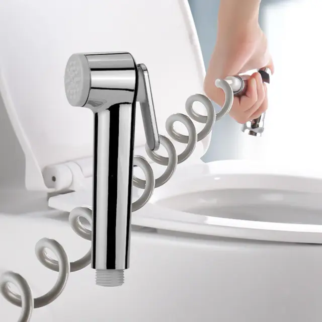 Wasserdruckkontrolle Bidet Spray für WC für WC Argent