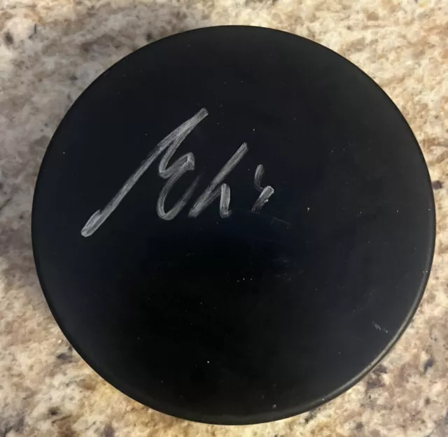 Miro Heiskanen Signed Autographed Puck Dallas Stars