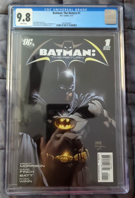 BATMAN: THE RETURN #1  (DC Comics One Shot 2011) Grant Morrison | Graded CGC 9.8