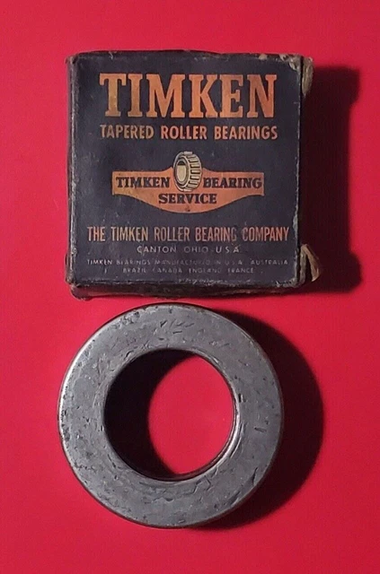 Timken T163 Banded Thrust Bearing 1.635" Bore, 2.859 in OD, 0.8438 in W
