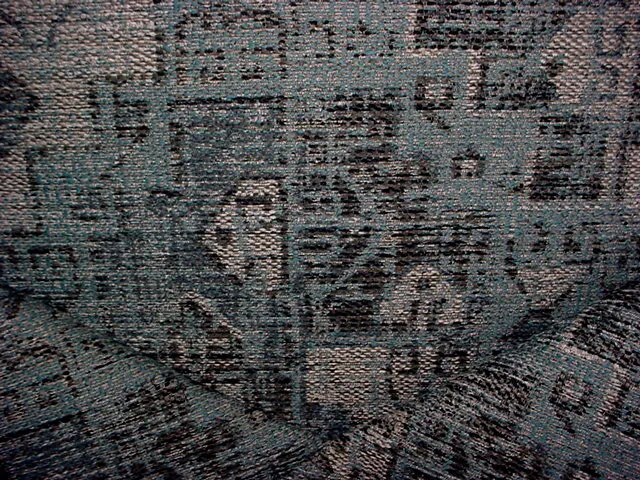 4-7/8Y Lee Jofa Lagoon Blue Greige Moroccan Ikat Tapestry Upholstery Fabric