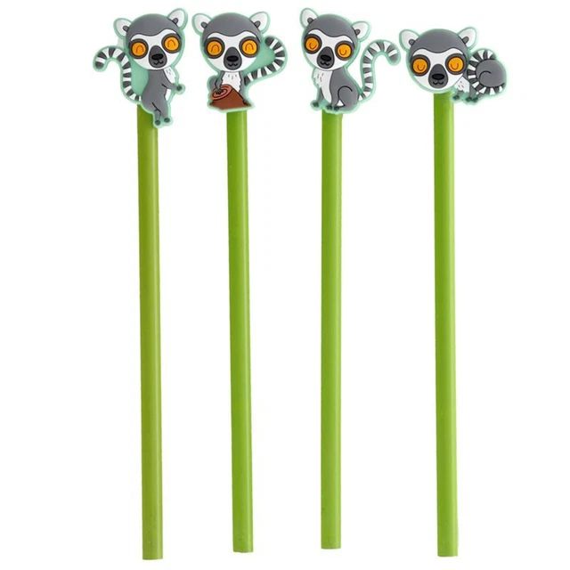 Lemur Mob Pencil with PVC Topper (pro Stück)