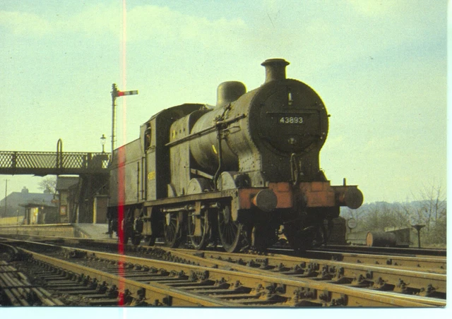 LMS FOWLER 0-6-0 Class 4F 43893 Clifton Junction Manchester 1964 photo ...