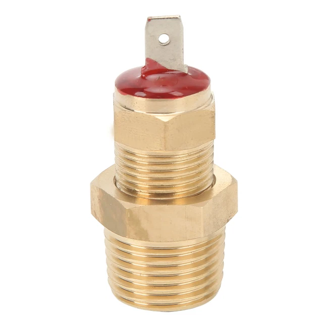 Wholesale Sensors Replacement For American Volt Electric Radiator Fan Thermostat Temperature Switch Thread In Brass Probe 1 8 Npt 210 F On 195 F Off 12 M