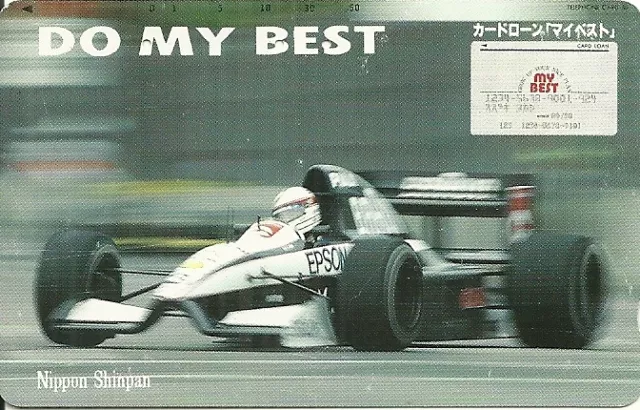 Rare / Carte Telephonique Japon - Formule 1 F1 Racing Car Grand Prix / Phonecard