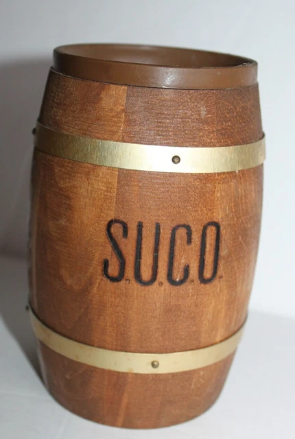 Vtg State (NY) University College at Oneonta Wooden Beer Mug Stein ~Jen Products