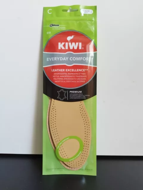 Semelle kiwi cuir confort 2025