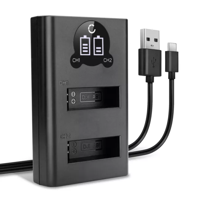 Chargeur Dual USB pour DJI P01 PT1 AB1 Cordon de charge, Alimentation