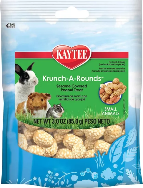 Small Pet, Kaytee Fiesta Krunch-A-Rounds - Small Animals (2 oz)