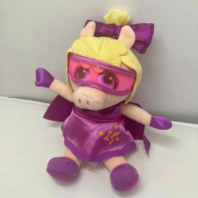 Disney Jr Muppet Babies Plush Miss Piggy Super Fabulous Soft Doll Stuffed Toy