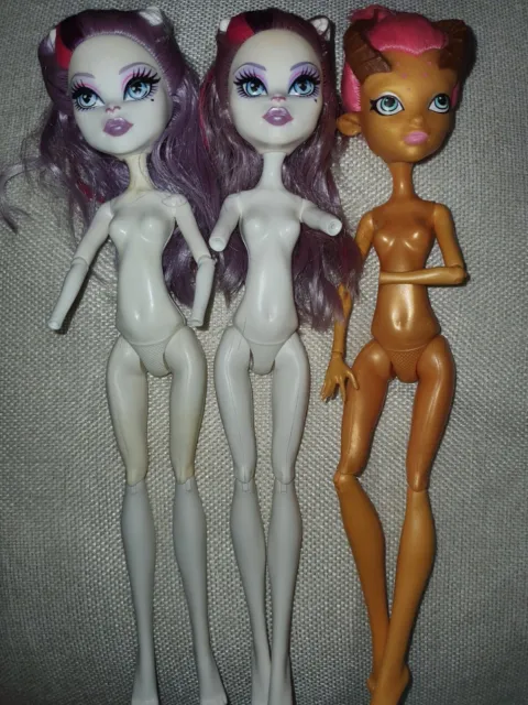 Monster High Bundle Used For Part Replacements/Spare Catrine, Gilda