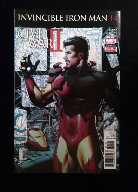 Invincible Iron Man #14 (2ND SERIES) MARVEL Comics 2016 NM