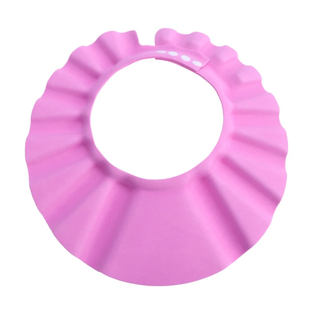 Visiera doccia in silicone cappuccio protettivo capelli lavaggio bagno