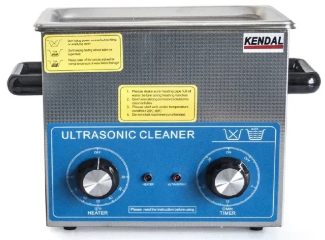 1 NEW Kendal Commercial Grade 220 Watts 3 Liters Ultrasonic Cleaner SALE 3 Liter