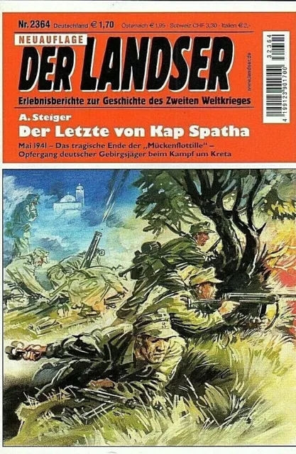 Landser Nr.2364  "Der letzte von Kap Spatha"    "Mückenflottille" - Kreta