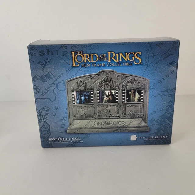 LOTR THE LORD of the Rings Film Frame Collectible Sideshow WETA 3.75 ...