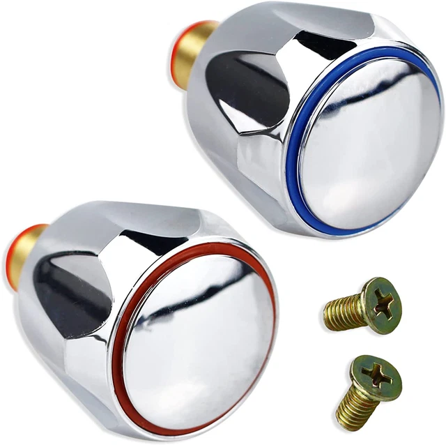Rubinetto lavandino cucina di ricambio 2 set rubinetto standard caldo e freddo 1/2"" superiore