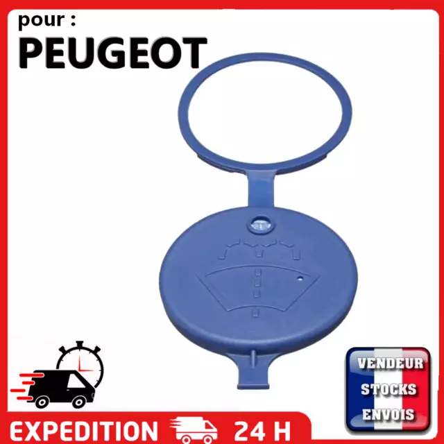 Bouchon réservoir lave glace pour Peugeot 106 205 206 207 306 307 405 406 1007