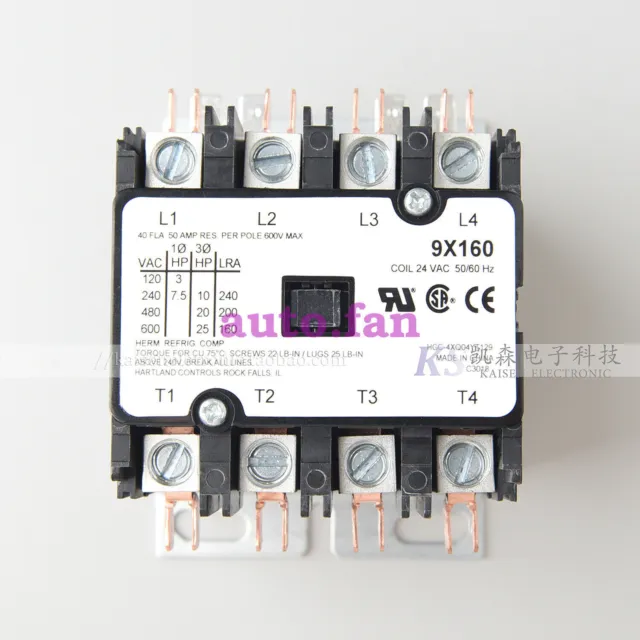 For 24V 40A 9X160 HCC-4XQ04YT129 AC contactor #Y1