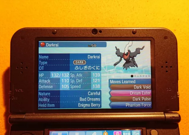 Pokémon Evento Paese delle Meraviglie Darkrai (per SM USUM Luna Sole Ultra/Casa)