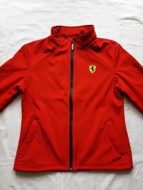 Scuderia Ferrari Veste Softshelljacket rouge