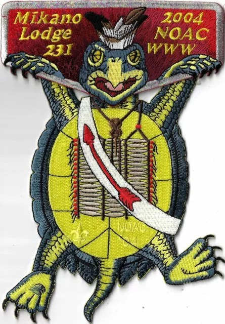 OA Mikano Lodge 231 2004 NOAC Flap Set SMY Bdr. Milwaukee County, WI [MX-7696]