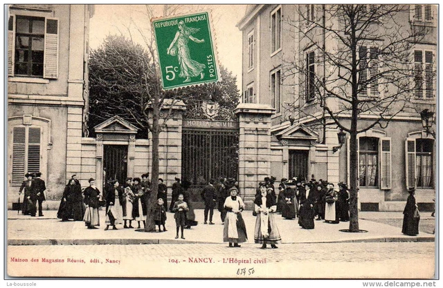 54 NANCY - L'hopital civil