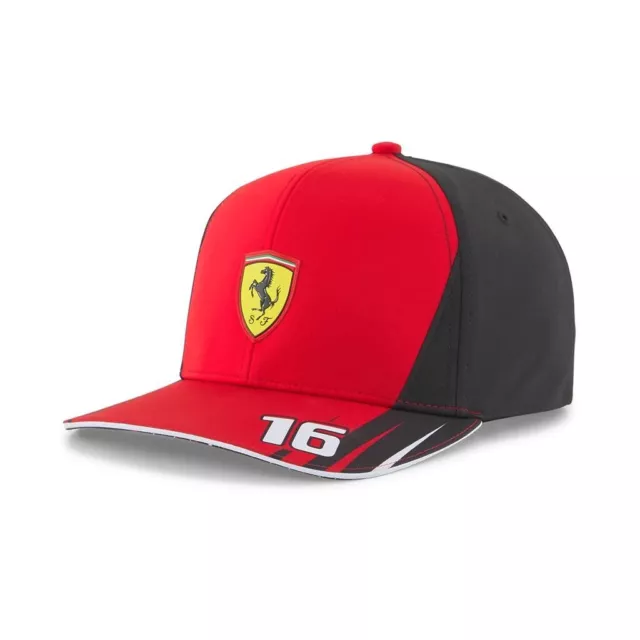 Ferrari F1 Leclerc Charles Cap, KIDS , one size adjustable, Official Merchandise