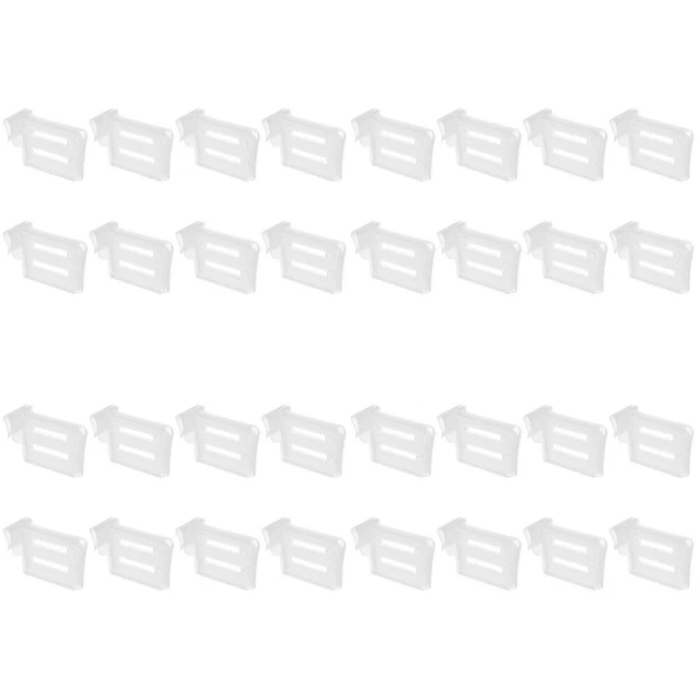 32 piezas divisores de refrigerador transparentes divisor de cajón ajustable nevera transparente
